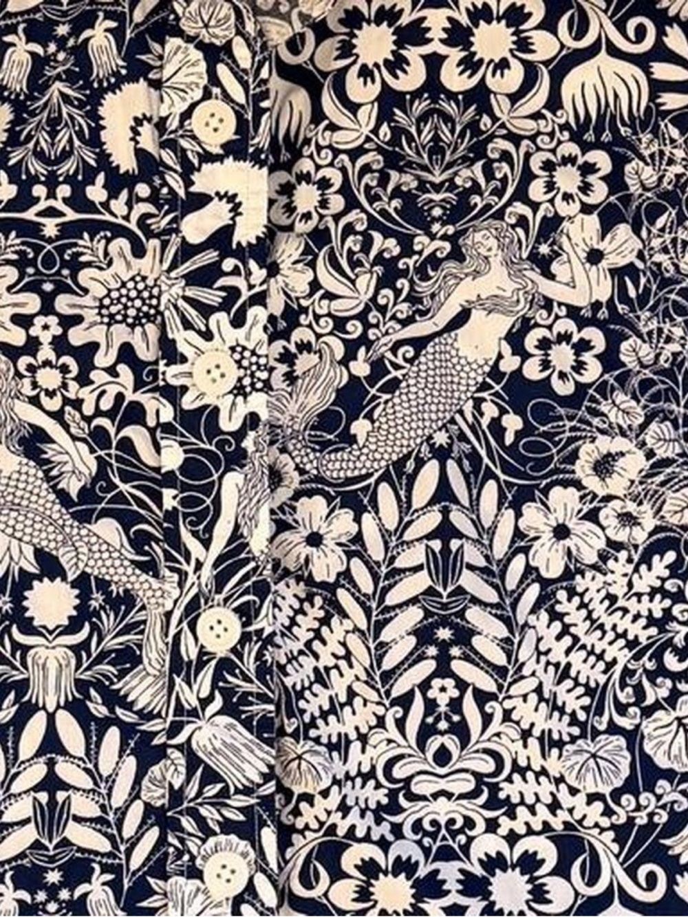 J.Crew Gamine cotton poplin shirt in mermaid floral - Picture 3 of 3
